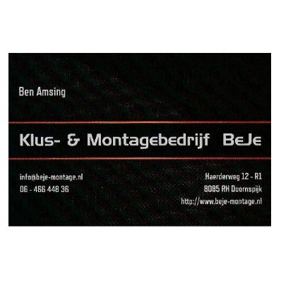 Klus en Montagebedrijf BeJe