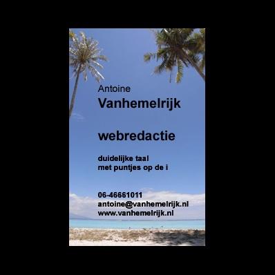 Vanhemelrijk Tekst- en Webredactie