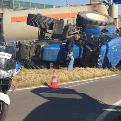 Ongeluk tractor