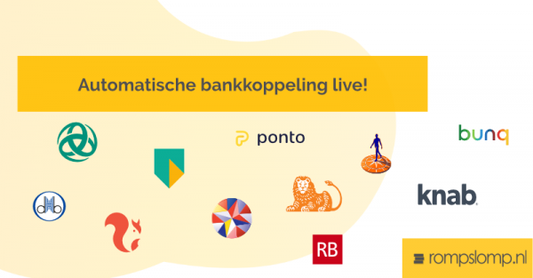 Automatische bankkoppeling Rompslomp