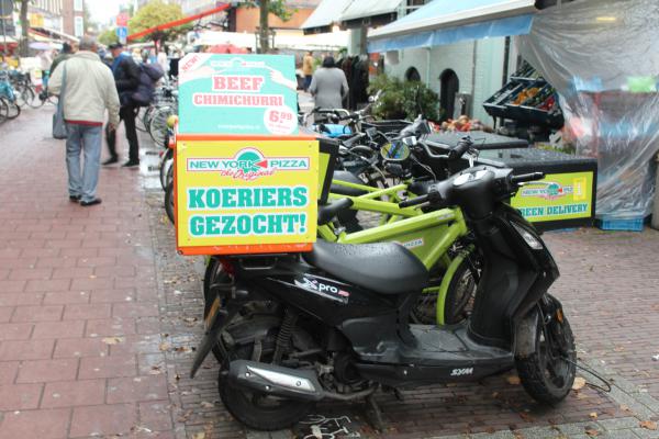 Maaltijdbezorgers willen werken als zzp-er