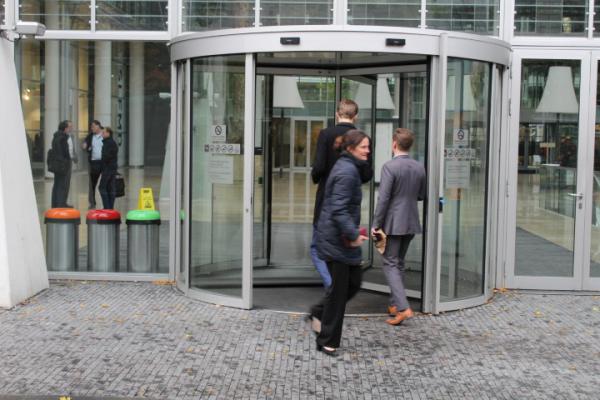 Ondernemers op kantoor