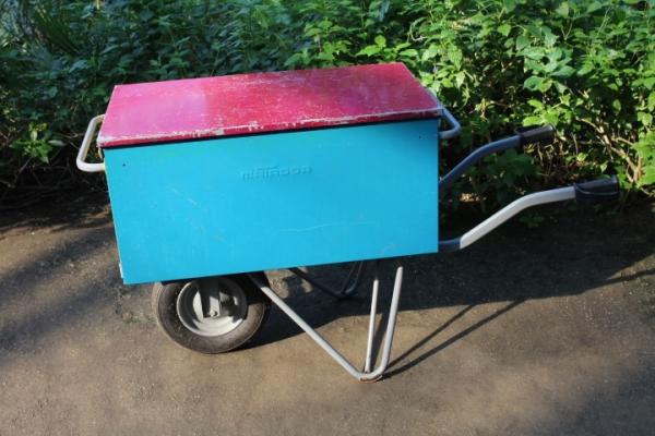 Werkmateriaal kruiwagen