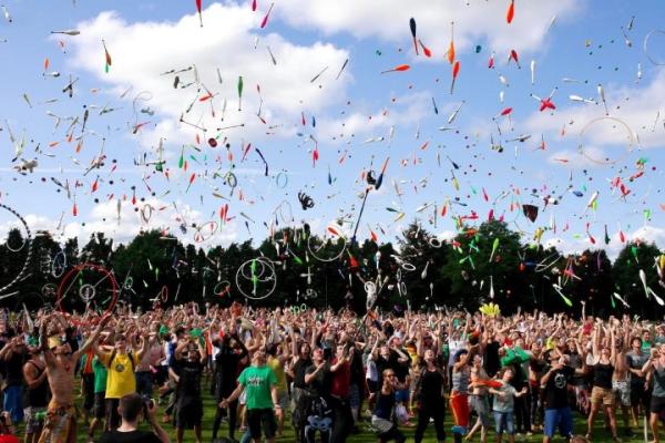 Schoonhouden buitenevenement