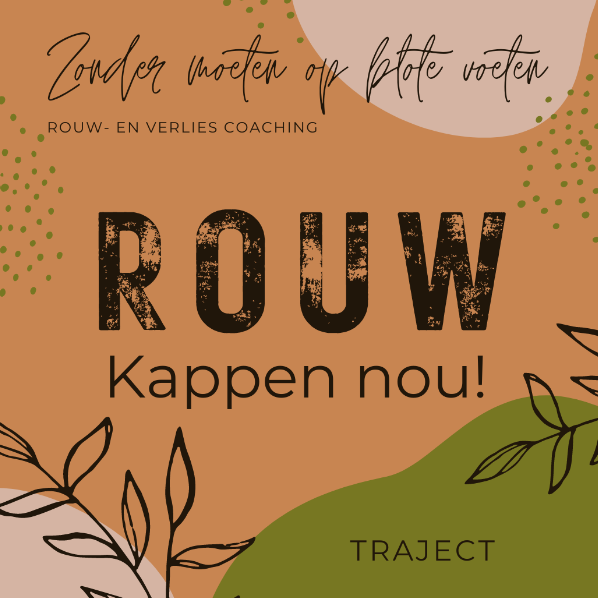 Afbeelding van Zonder moeten op blote voeten  Rouw en verlies coaching 