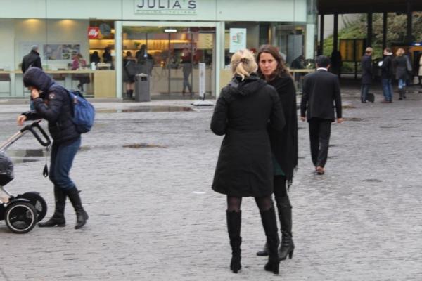 Ondernemer op straat