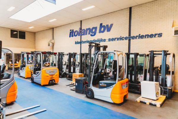 Heftruck gebruiken magazijn Heftruck gebruiken magazijn