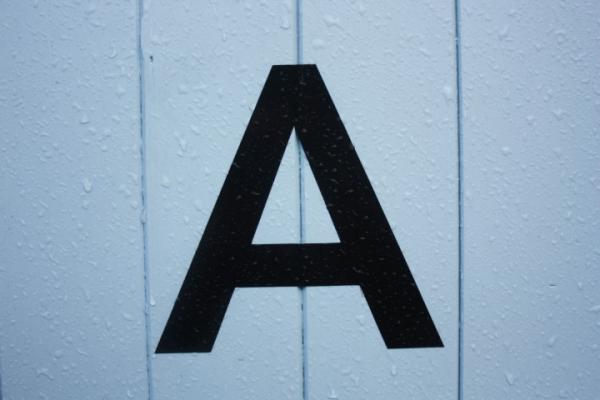 Letter A
