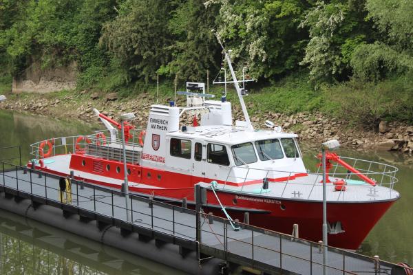 Duitse brandweerboot