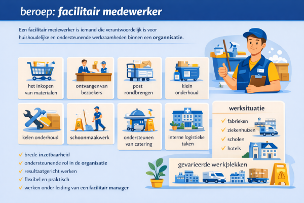 wat doet een facilitair medewerker