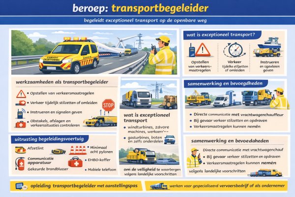 wat doet een transportbegeleider