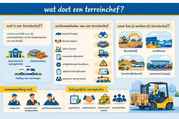 Wat doet een terreinchef