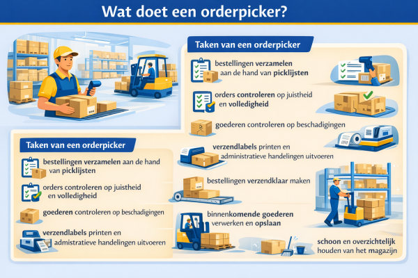 Wat doet een orderpicker