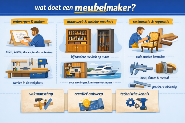 Wat doet een meubelmaker