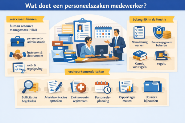 Wat doet een personeelszaken medewerker