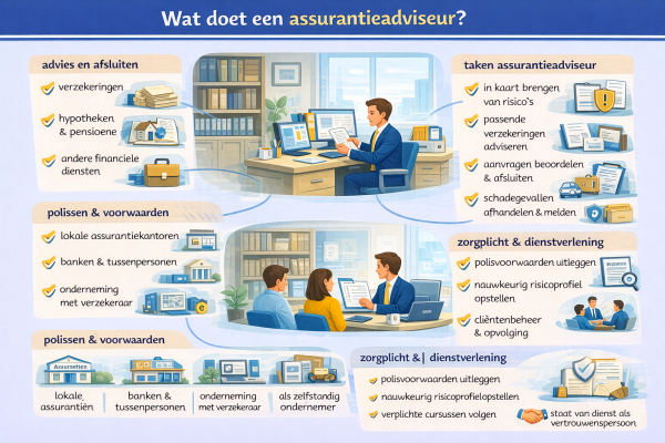 Wat doet een assurantieadviseur