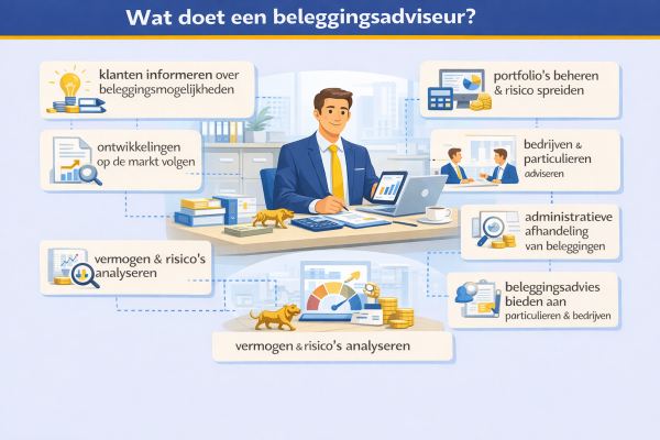 Alles over het beroep beleggingsadviseur Wat doet een beleggingsadviseur