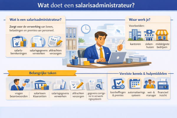 Wat doet een salarisadministrateur