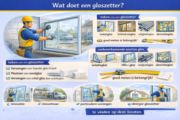 Wat doet een glaszetter