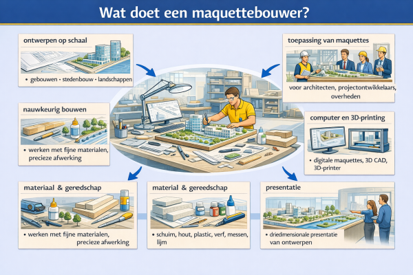 Wat doet een maquettebouwer