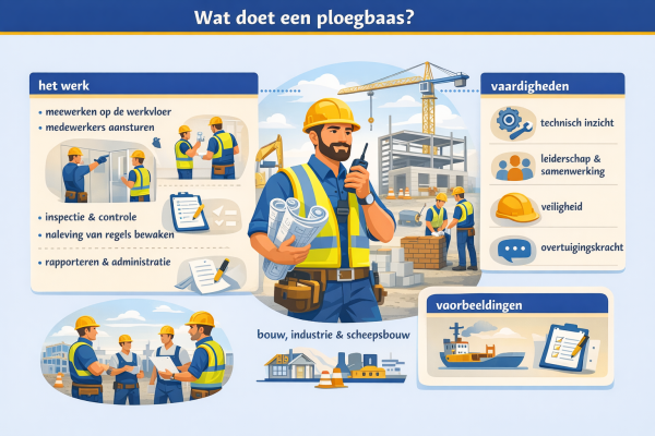 Wat doet een ploegbaas