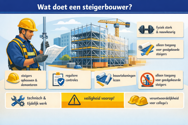 Wat doet een steigerbouwer