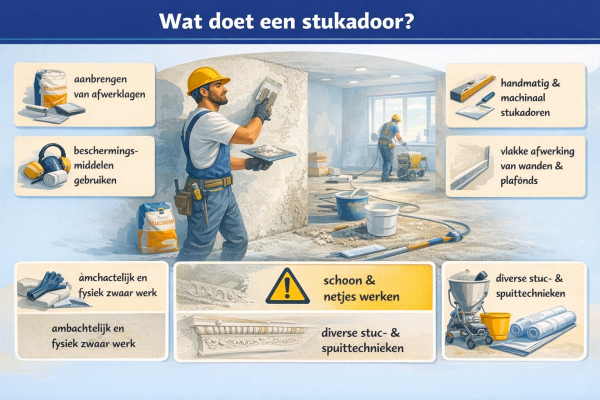 Wat doet een stukadoor