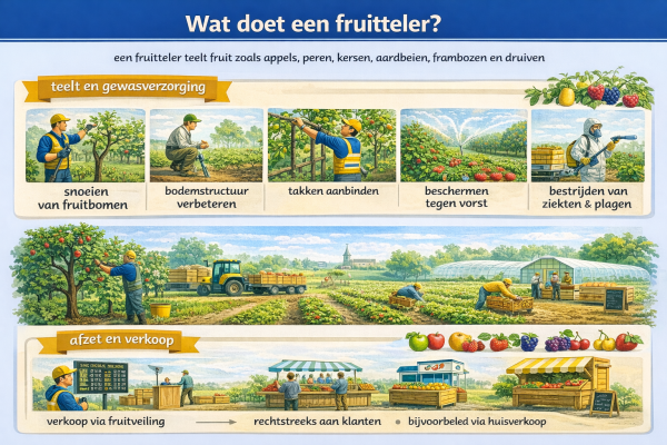 Wat doet een fruitteler