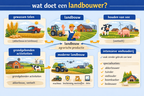Wat doet een landbouwer