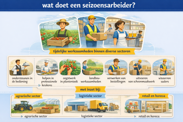 Alles over het beroep seizoensarbeider Wat doet een seizoensarbeider