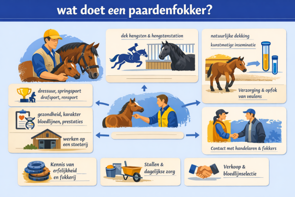 Wat doet een paardenfokker