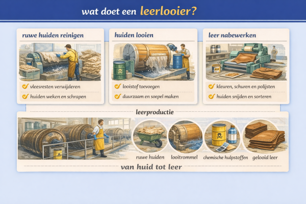 Wat doet een leerlooier