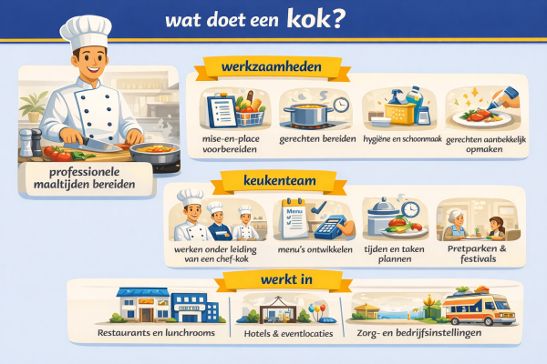 Wat doet een kok