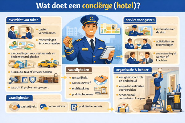 Wat doet een concierge (hotel)