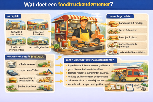 Wat doet een foodtruckondernemer