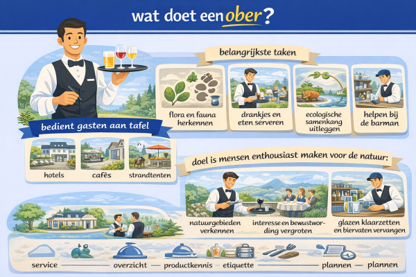 Wat doet een ober