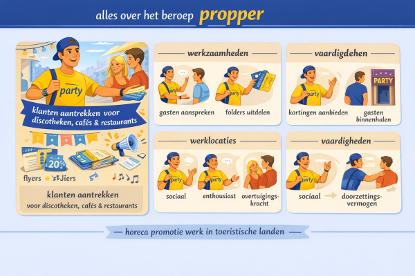 Alles over het beroep propper Wat doet een propper