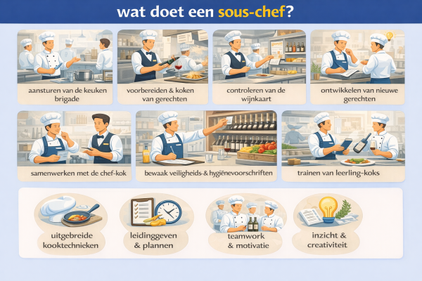 Wat doet een sous-chef