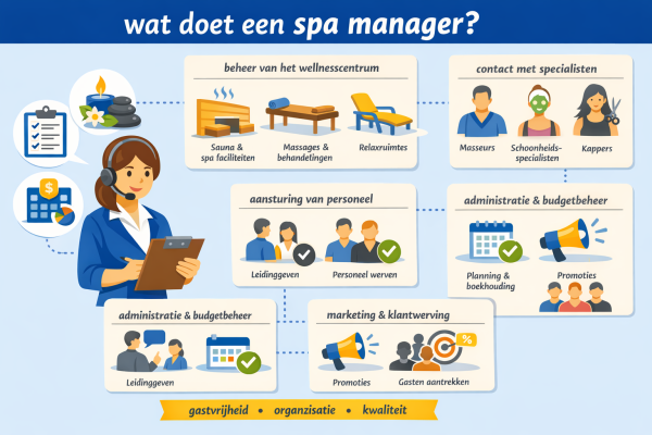 Wat doet een spa manager