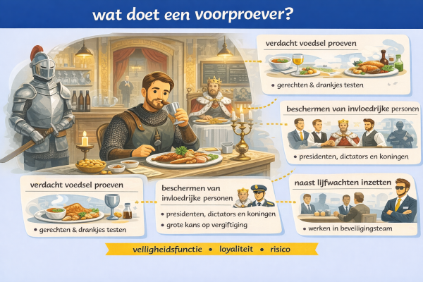 Alles over het beroep voorproever Wat doet een voorproever