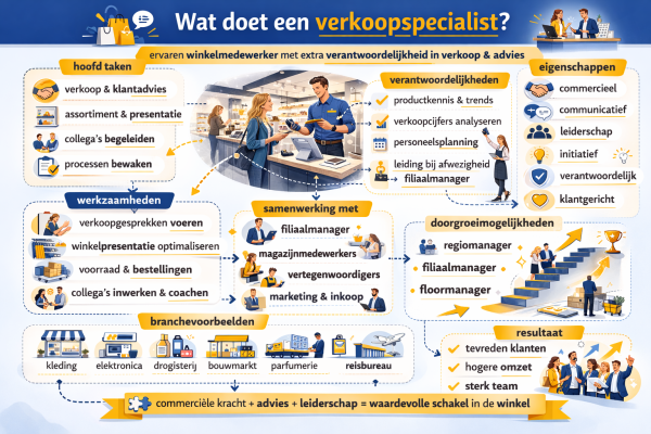 Wat doet een verkoopspecialist