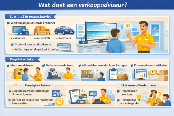 Wat doet een verkoopadviseur