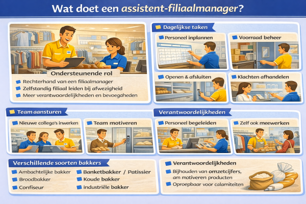 Wat doet een assistent-filiaalmanager