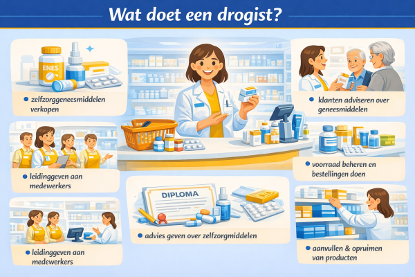 Alles over het beroep drogist Wat doet een drogist