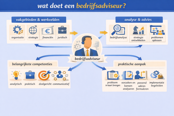 Wat doet een bedrijfsadviseur