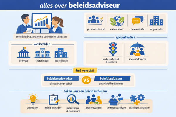 Wat doet een beleidsadviseur