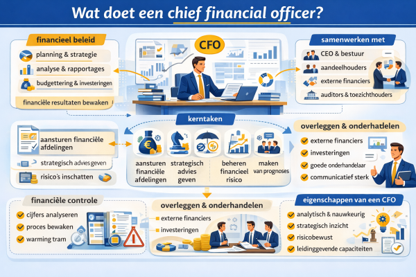 Wat doet een chief financial officer