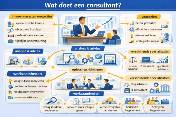 Wat doet een consultant