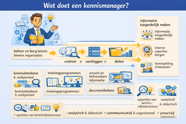 Wat doet een kennismanager
