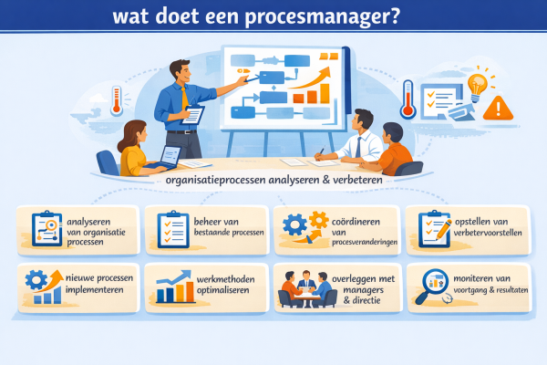 Wat doet een procesmanager